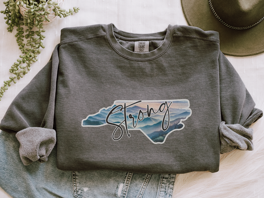 NC Strong Sweatshirt - 100% of profits go to Hurricane Helene Relief