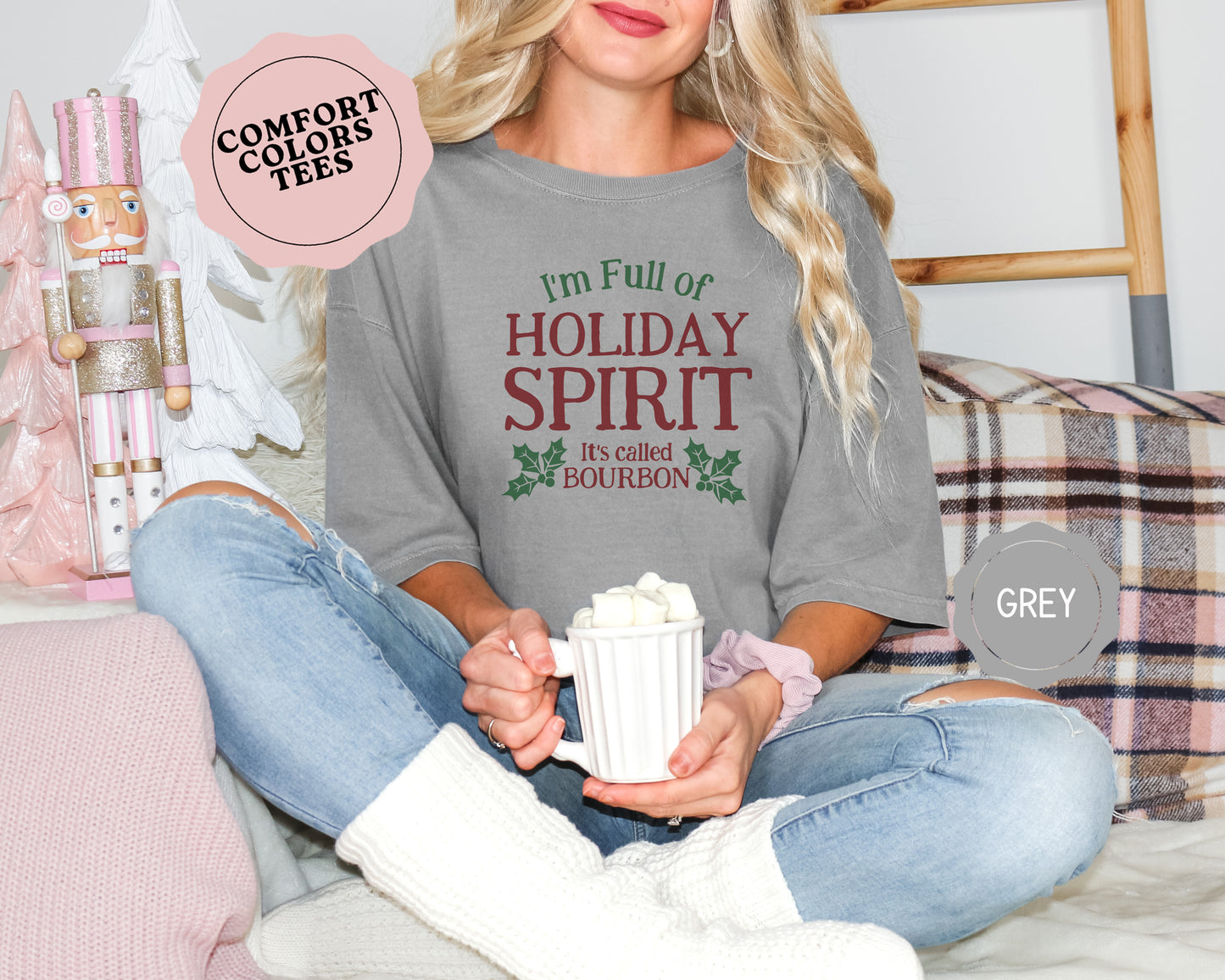 Full of Holiday Spirit Tee