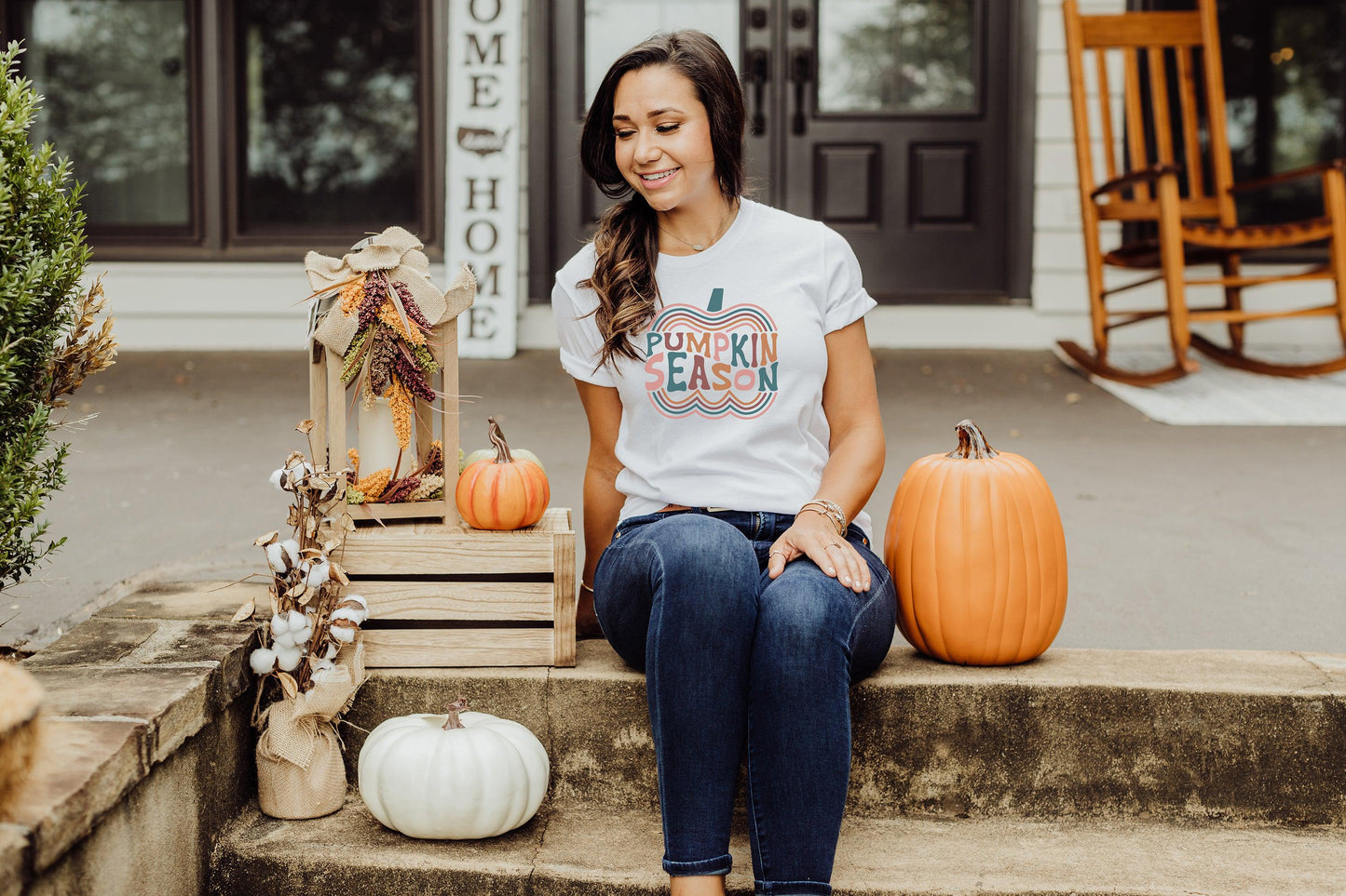 Pumpkin Season Retro Tee