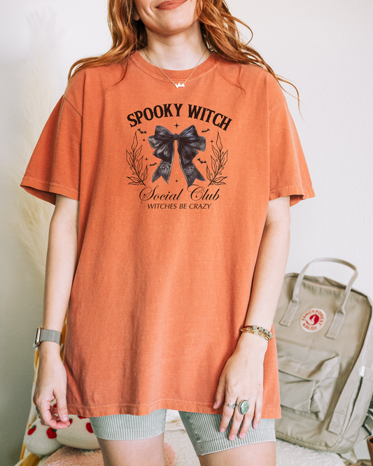 Spooky Witch Social Club Shirt