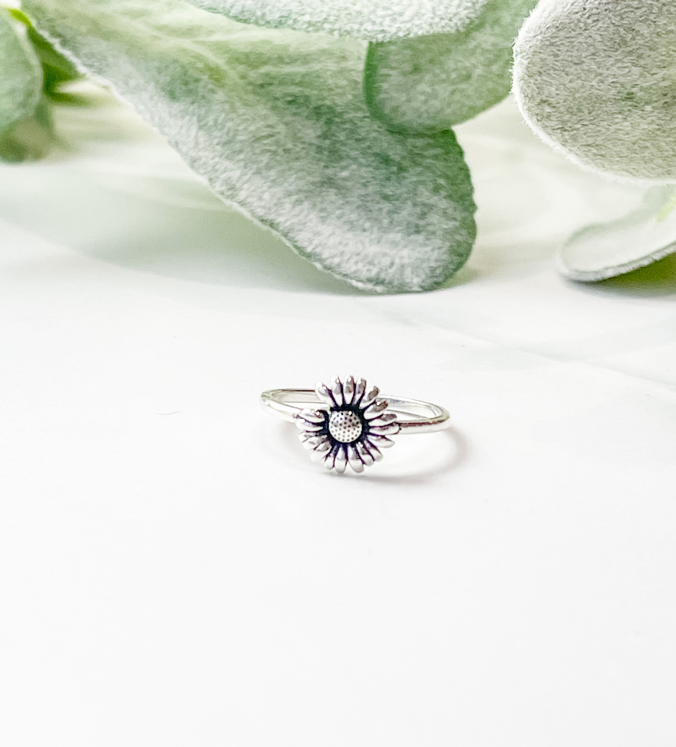 Sunflower on sale jewelry ring